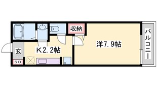 京口駅 徒歩5分 1階の物件間取画像